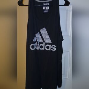 Adidas Black Sleeveless Tank Top